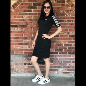Adidas Originals Midi Pencil Dress